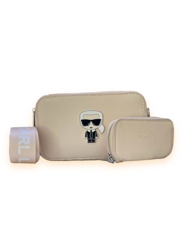 Karl lagerfeld white bag