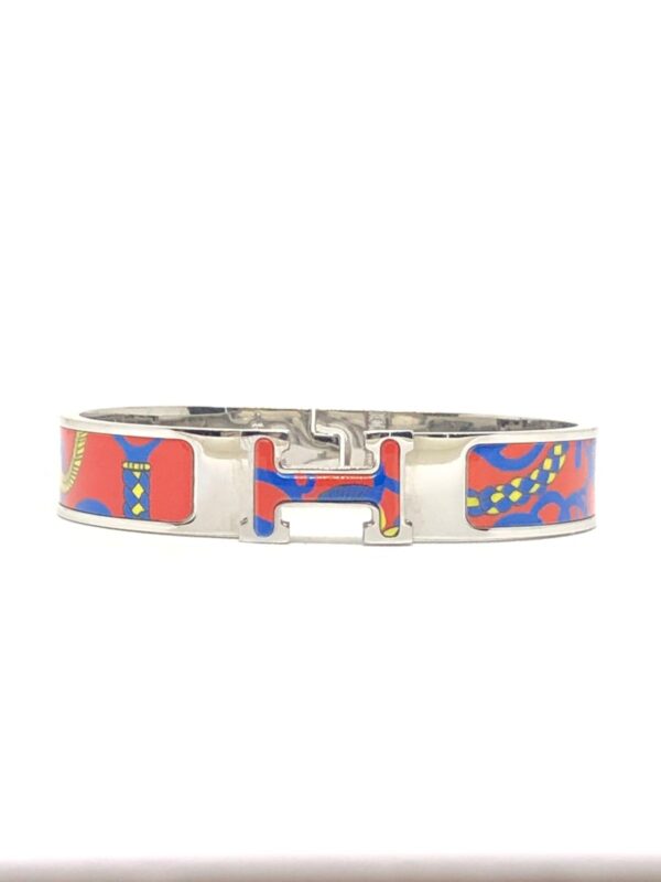 HERMES CLIC H BRACELET GP PLATED MIXED COLOR