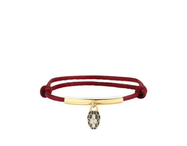 BVLGARI SERPENTI FOREVER BRACELET IN RED